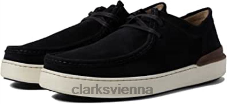 unisex Clarks schwarzer Court Lite Wally Clarks 80BRV588 Schwarz