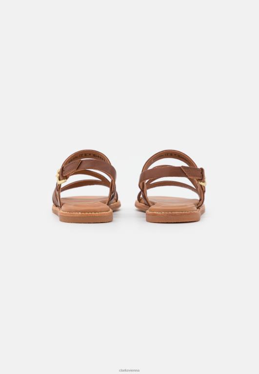 unisex Clarks Clarks Karsea Sun Sandalen braun 80BRV6914 bräunen