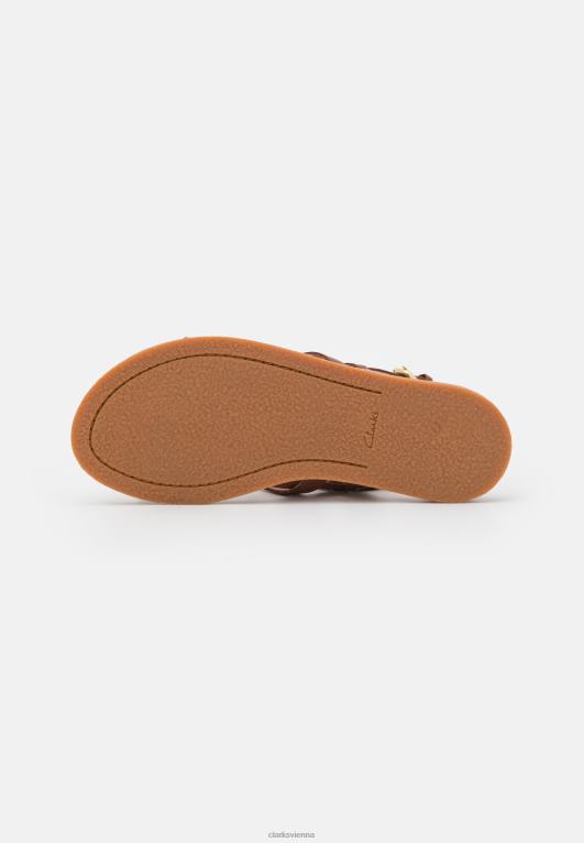 unisex Clarks Clarks Karsea Sun Sandalen braun 80BRV6914 bräunen