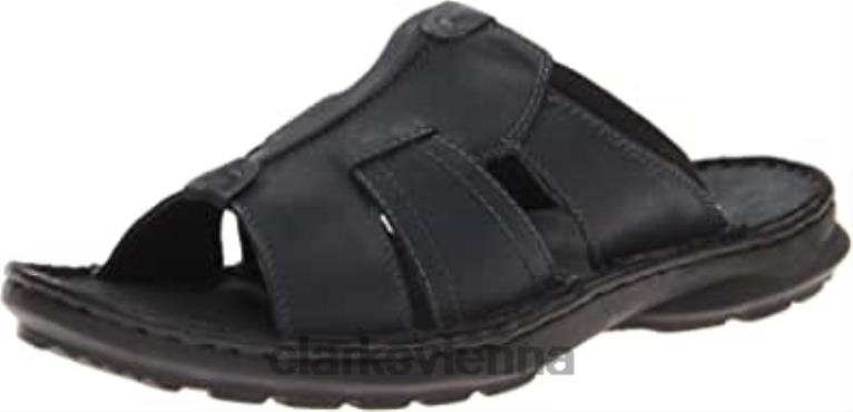 unisex Clarks Schwarze Clarks Swing Around Sandale 80BRV1808 Schwarz