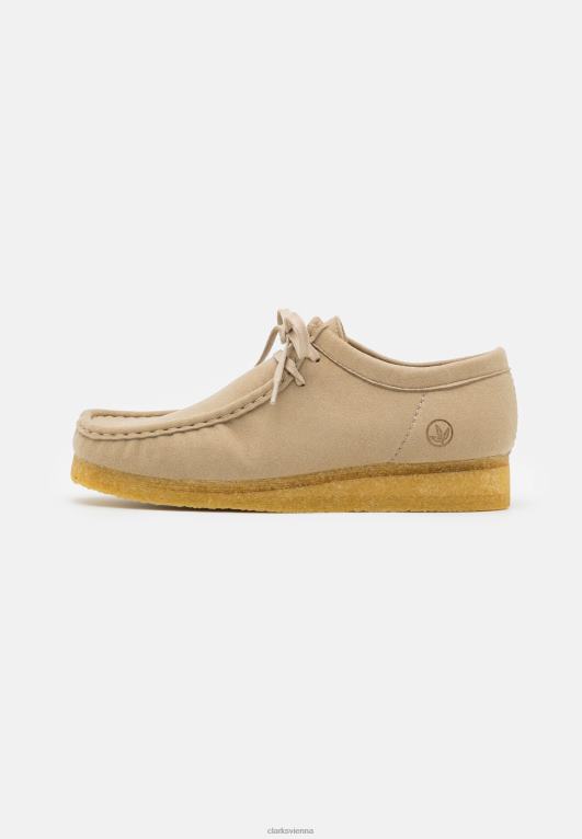 unisex Clarks Clarks Wallabee Casual Schnürschuhe Sand 80BRV7146 Sand