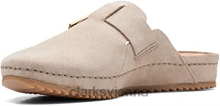 unisex Clarks Clarks Brookleigh Mule Wildlederschuhe 80BRV114