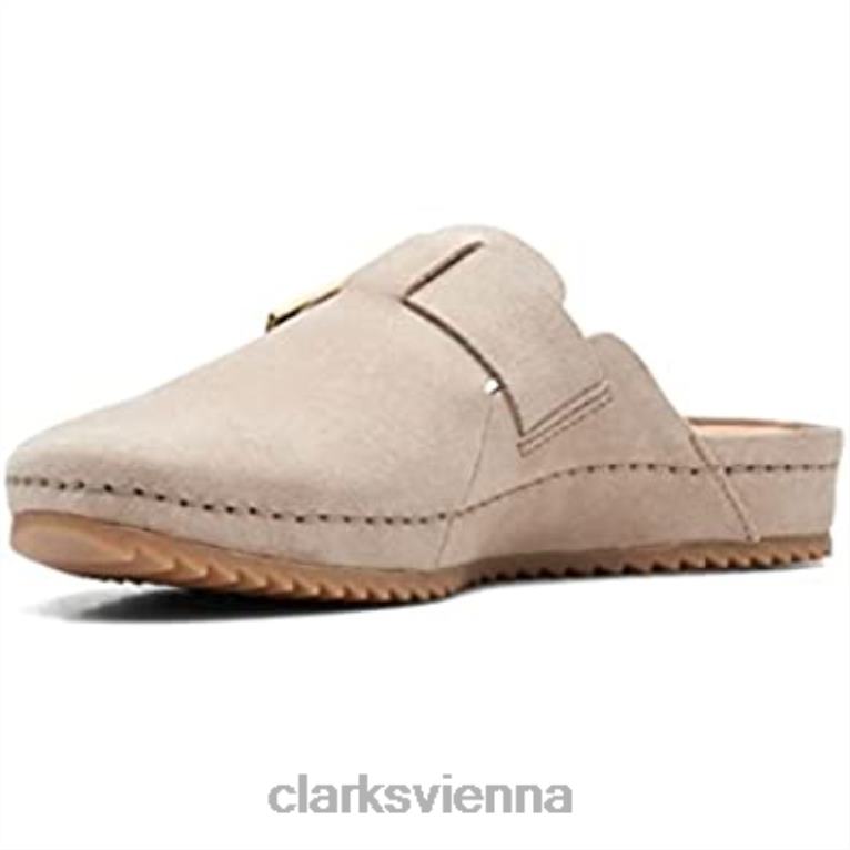 unisex Clarks Clarks Brookleigh Mule Wildlederschuhe 80BRV114