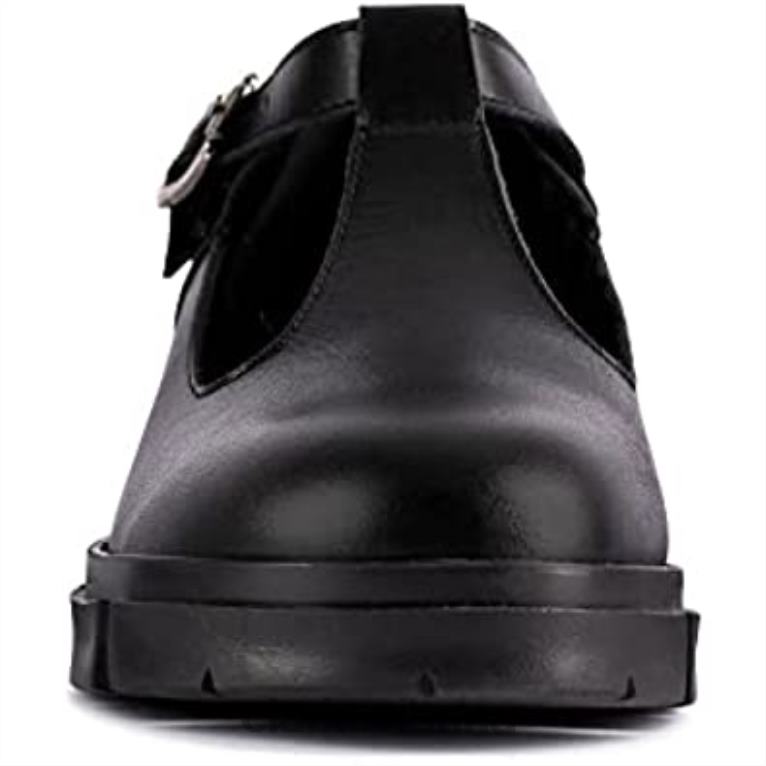 unisex Clarks Clarks Teala Bar Lederschuhe schwarz 80BRV51