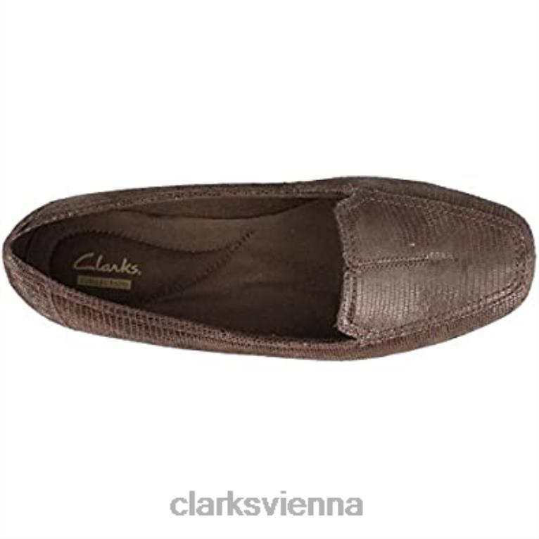 unisex Clarks Haydn-Glanz-Slip-on-Clarks-Schuhe 80BRV178