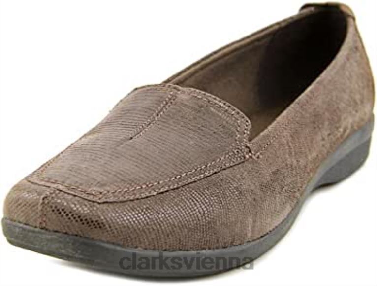 unisex Clarks Modische Haydn-Glanz-Slip-on-Clarks-Schuhe 80BRV201