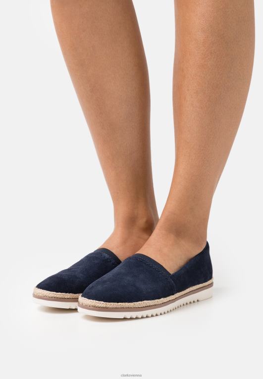 unisex Clarks Marineblaue Clarks-Serena-Slipper 80BRV6944 Marine