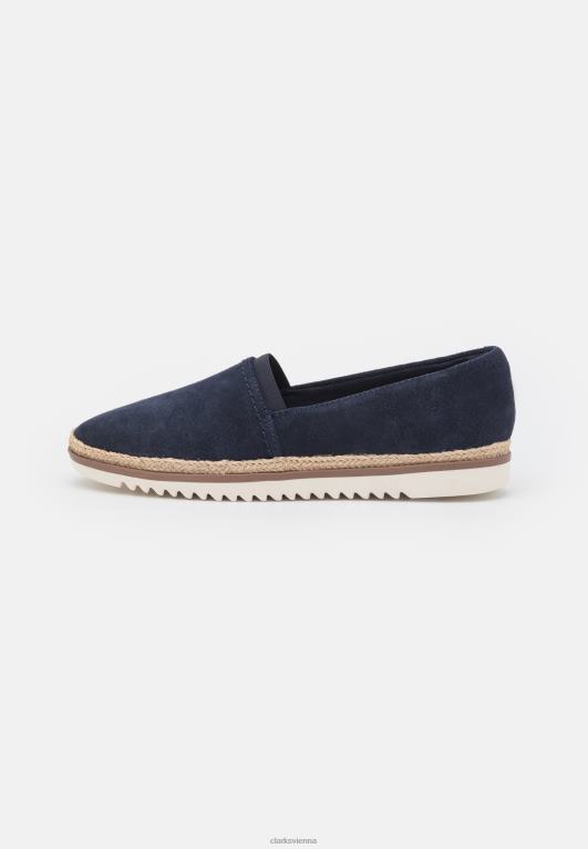 unisex Clarks Marineblaue Clarks-Serena-Slipper 80BRV6944 Marine