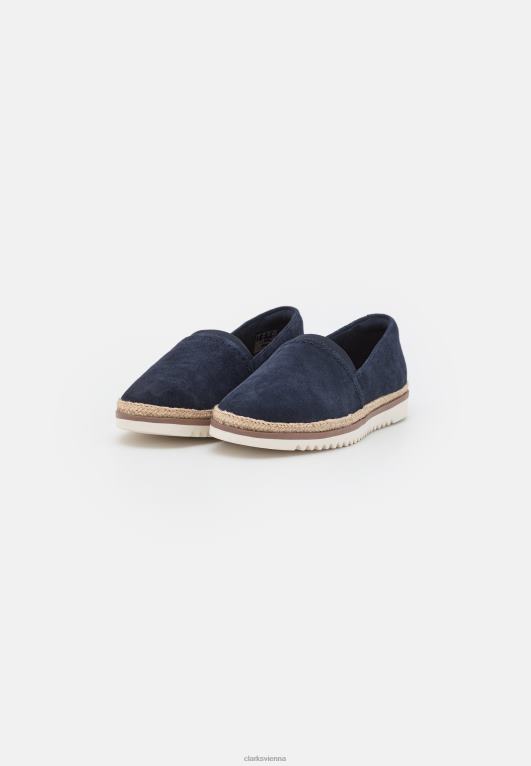 unisex Clarks Marineblaue Clarks-Serena-Slipper 80BRV6944 Marine