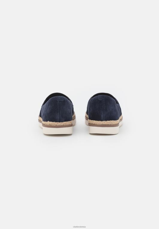 unisex Clarks Marineblaue Clarks-Serena-Slipper 80BRV6944 Marine