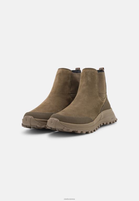 unisex Clarks Clarks Atltrekupwp Stiefeletten Khaki 80BRV7082 khaki